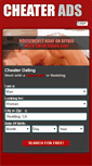 Mobile Screenshot of cheaterads.com